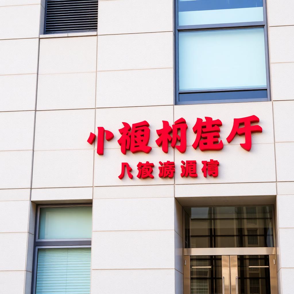 Фасад отделения Bank of China с красной вывеской иероглифами